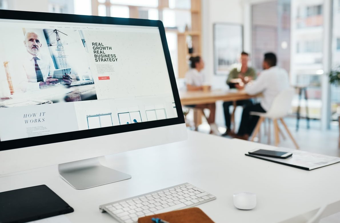 website header navigation